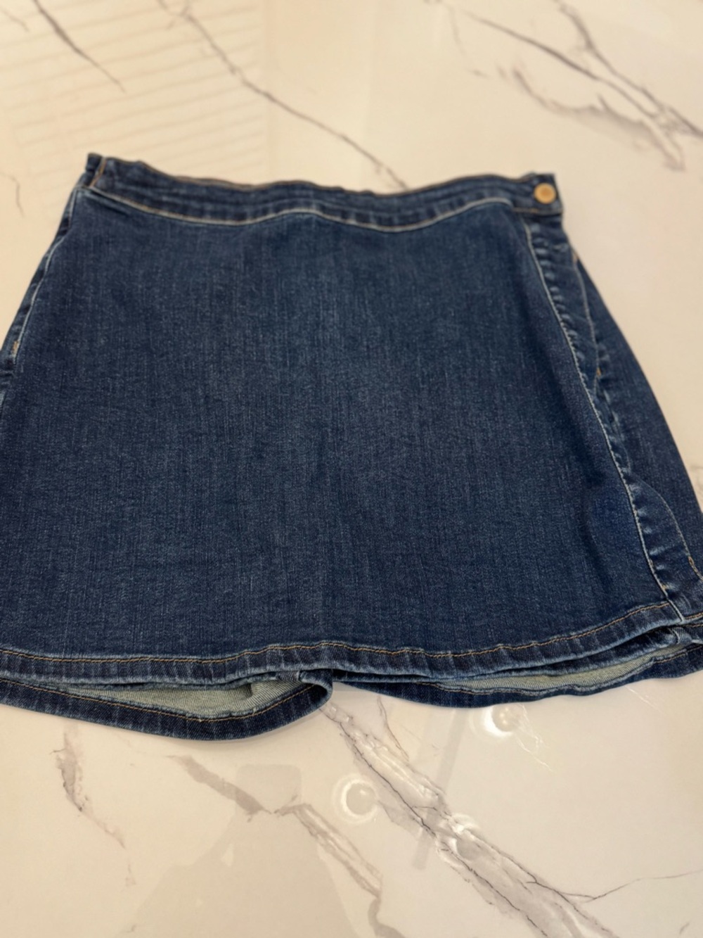 Judy Blue Dark Indigo Denim Mini Skirt
